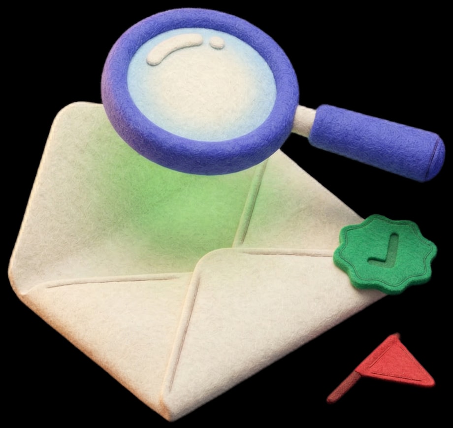 Email verification illustration