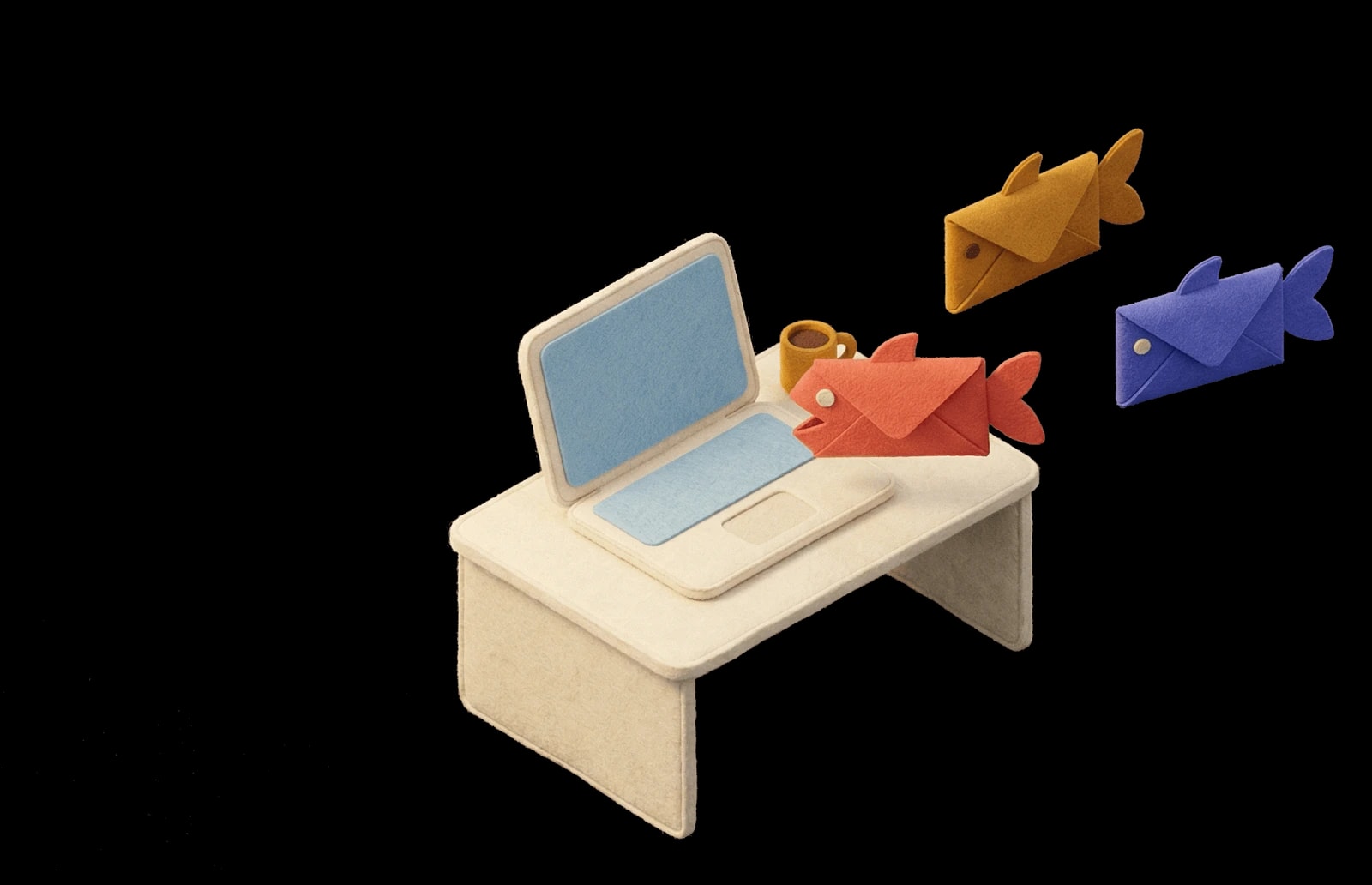 AI email verification illustration