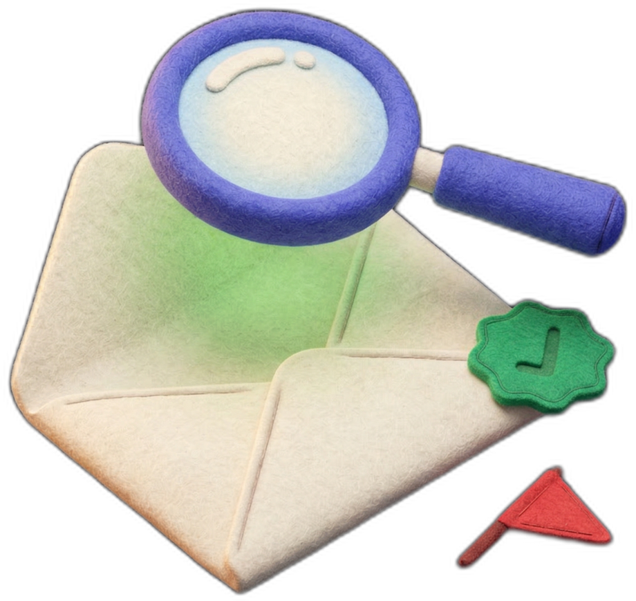 Email verification illustration